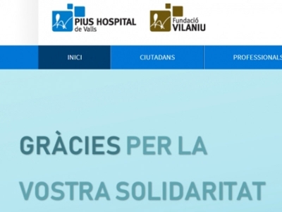 Rebuda nota agraïment Pius Hospital de Valls