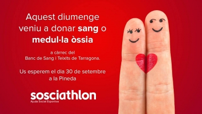 Donacions de Sang o Mèdul·la Òssia el 30 de setembre a la Pineda